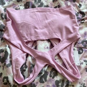 Lululemon Pink Strappy Panties Intimates & Sleepwear